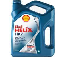 SHELL Helix HX7 10W-40 4L